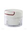 Generic Mini Garlic Slicer Household Mincing Machine Minced Hand Pull Grinder Grill Vegetable Meat Kitchen Multi Chopper Sh Der Gadget Ma234-Na77 Chopper White/Red