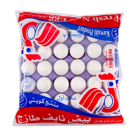 Naif Fresh White Eggs 30 Pieces
