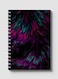 Lowha Spiral Notebook With 60 Sheets And Hard Paper Covers With Mix Colorful Rock Texture Design, For Jotting Notes And Reminders, For Work, University, School