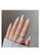 Salon Acrylic Reusable False Nails Set Double Tape and Glue Included