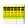 UHU Glue Stick Roll White 8.2g 6 PCS