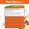 Now Raw Maca 750mg Dietary Supplement Vegetarian 90 Capsules