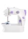 Generic Portable Mini Sewing Machine H32520-Us White/Purple