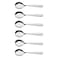 Tramontina Oslo Soup Spoon Set Silver 6 PCS