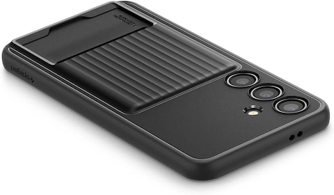 Spigen Liquid Slot for Samsung Galaxy S24 case cover (2024) with Card Holder - Matte Black