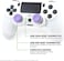 Kontrolfreek FPS Freek Galaxy Purple For PS4 And PS5, Performance Thumbsticks, 1 High-Rise, 1 Mid-Rise, Purple