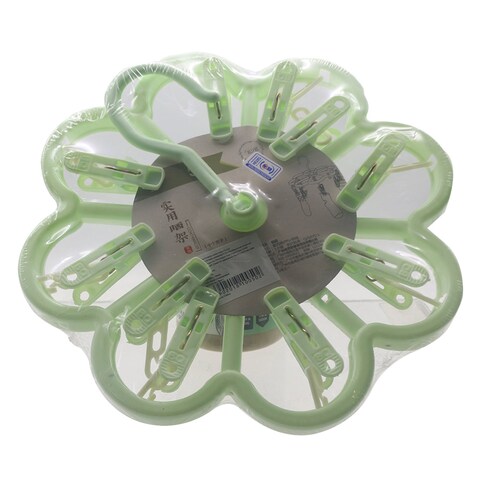 PLASTIC HANGER WITH PEGS/ A1050