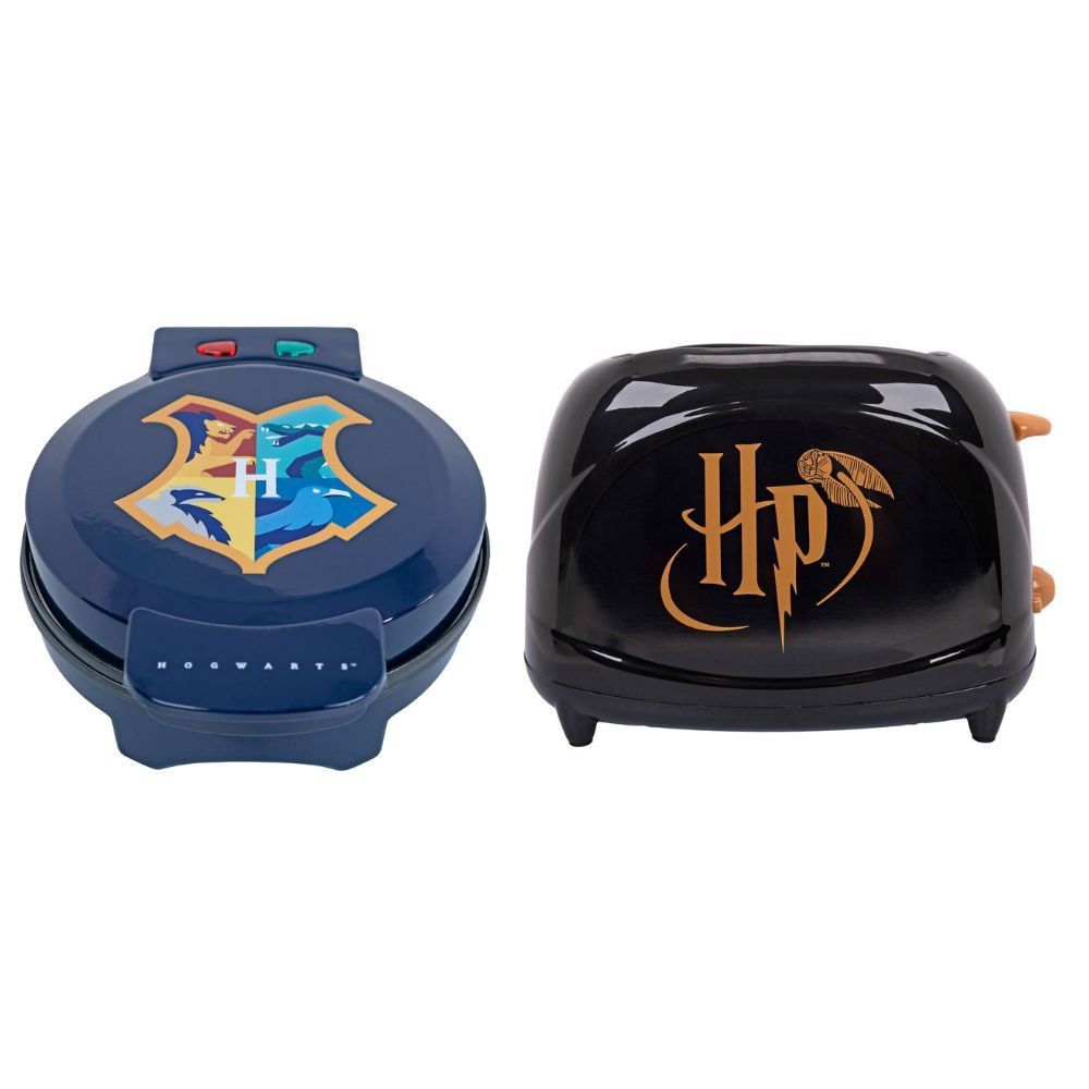 Harry Potter Kitchen Appliances - Toaster and Hogwarts Waffle Maker