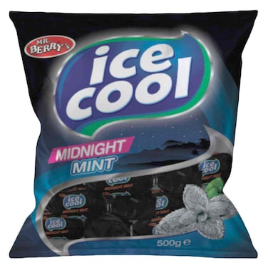 Mr Berry Ice Cool Midnight Mint Candy 500g
