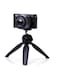 Yunteng - Mini Tripod Flexible Portable stand Black