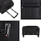 VIPTOUR Lightweight Single Piece Fabric Luggage 20 Inch Trolley Bag With 4 Spinner Wheels