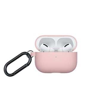 Native Union ROAM Apple Airpods Pro Case - Crafted w/ Smooth Silicone, Drop-Proof  Slim Cover, Includes Carabiner, Wireless Charging Compatible (Rose)