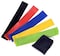 Generic 5 Color Body Building Yoga Stretch Bands Fitness Resistance Belt Fitness Rubber Band Elastic Exercise Straps