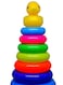 Generic 10-Piece Rainbow Duck Donut Ring Set