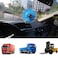 Generic New Mini Electric 8 Inch Low Noise 12V 25W Portable Vehicle Auto Car Oscillating Fan Air Cooling Fan High Quality