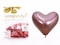 Sempertex Heart shape balloon 50 pcs, 14&#39;&#39;Round Balloon, Party Reflex  pink 14&quot;-50pk