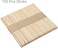 Generic Bundle Of 2, Goolsky 100Pcs Wooden Natural Simply Art Wood Craft Sticks Kids Ice Cream Stick