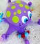 Nuby Floating Octopus Fun Bath Toy For Toddlers/ Infants Playing, 18M+, Piece Of 1 Purple