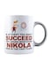 muGGyz Printed Coffee Mug White