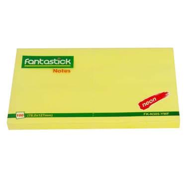 Fantastick Fk-N305 Fluo Yellow Sticky Note