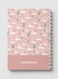 Lowha Spiral Notebook With 60 Sheets And Hard Paper Covers With Swans In Pond Design, For Jotting Notes And Reminders, For Work, University, School