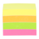 Deli Sticky Note 3x3 Neon