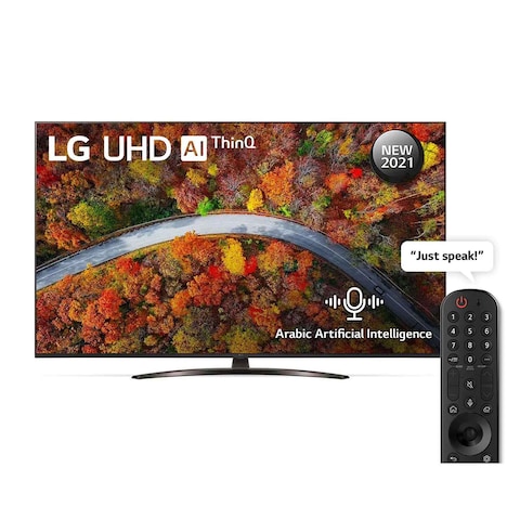 LG 55UP8150PVB4K Quad Core 4K Ultra HD Smart LED TV 55 Inch Black