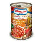 Buy Americana Peeled Fava Beans with Oil And Tomato Paste - 400 gram in Egypt