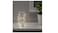 Generic LED Lighting Chain With 12 Lights, Indoor/Battery-Operated Silver-Colour