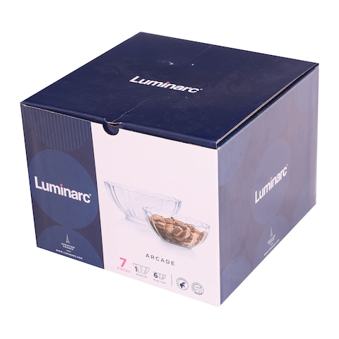Luminarc Arcade Bowl Set - 7 Pieces