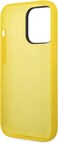 CG Mobile Ferrari Liquid Silicone Case All Over Printed Scuderia Compatible With iPhone 14 Pro (Yellow)