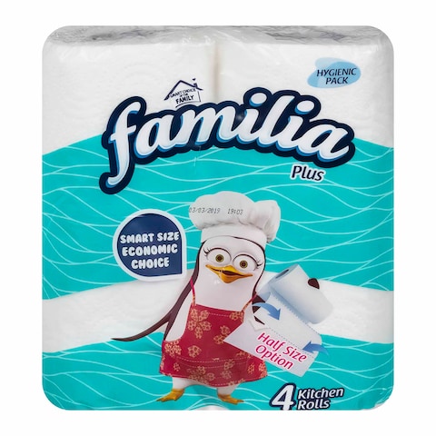 Familia Kitchen Towels - 4 Rolls