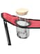 ALSAQER-Camping Chair/Picnic chair/Out Door Chair  Hand Support with Cup Holder with Carry Bag(Red)