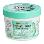 Buy Garnier Ultra Doux Moisturising Aloe Vera 3-In-1 Hair Food Green 390ml in Saudi Arabia