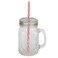 Drinking Jar with Straw