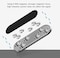 C83 Mobile Phone Magnetic Car Holder With Two (2) Units Metal Sheets - Grey