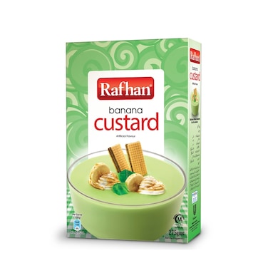 Rafhan Dessert Banana Custard 275 gr