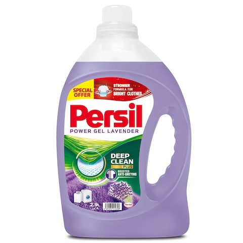 Persil Lavendar Gel 2.9 Liter Laundry Detergent Liquid with Deep Clean Plus Technology