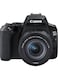 Canon EOS 250D DSLR Camera, With EFS 18-55 DC III Lens 24.1 MP, APS-C Sensor, 5 Fps, Vari-Angle Touchscreen, 4K Movies, Wi-Fi, Bluetooth