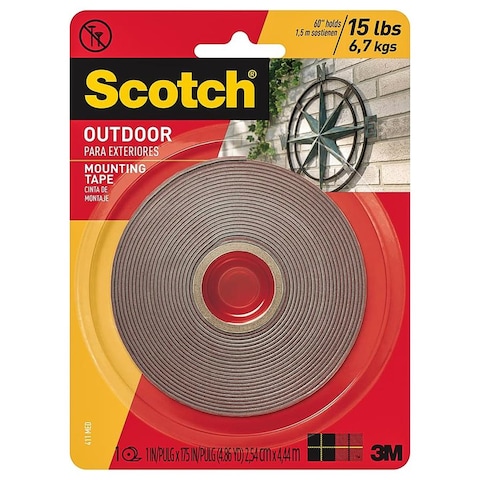 3M Scotch Outdoor Mounting Tape (2.5 cm &times; 4.44 m)