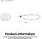 Elago Beads Strap Phone Lanyard Compatible With Airpods Pro 2 - Pearl