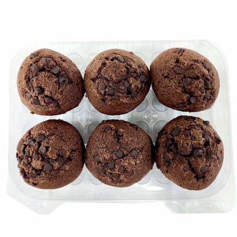 Chocolate Chip Muffins 6-Piece Pack