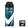 Rexona Men Antiperspirant Deodorant Spray, 72 hour sweat &amp; odor protection*, Ice Fresh, with MotionSense technology, 150ml