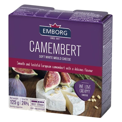 Emborg Danish Camembert Cheese 125g