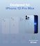 Ringke  - Apple iPhone 13 Pro Max Case Cover -  Fusion Series-  Smoke Black