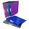 Maxi 4 Ring Binder A4 Size Teal Blue