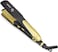 Sonashi 2 In 1 Hair Straightener and Crimper [Black-Gold] SHS-2082 - Hair Styling Tool w/Ceramic Plate, Temperature Control, Auto Shut Off   Personal Care