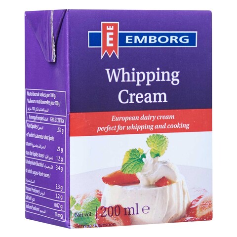 Emborg Whipping Cream 200ml