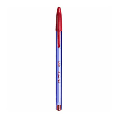 Bic Cristal Soft Ball Pen - Red