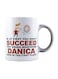 muGGyz World's Okayest Step Mom Printed Coffee Mug White/Black/Red 325ml
